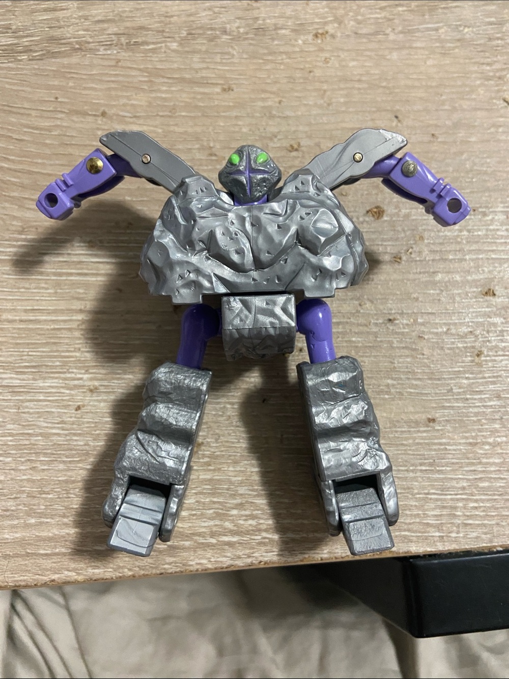 Vintage 1985 Bandai Gobots Rock Lords Crackpot Transformer Action Figure